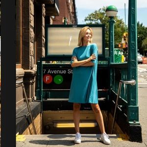 Mimu Maxi FROCK "CLASSIC" (AQUA)